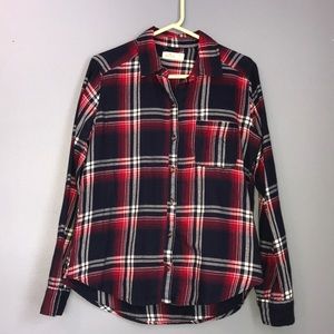 Hollister Plaid Flannel
